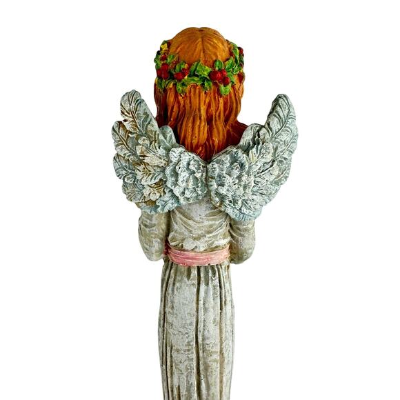 Tall Skinny Pencil Vintage Angel Figurine Elegant Home Decor Collectible or Gift - Picture 5 of 10